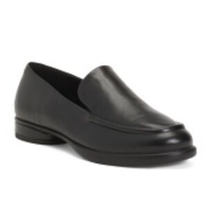 Vionic Kensley Black Leather Loafers Size 11 W